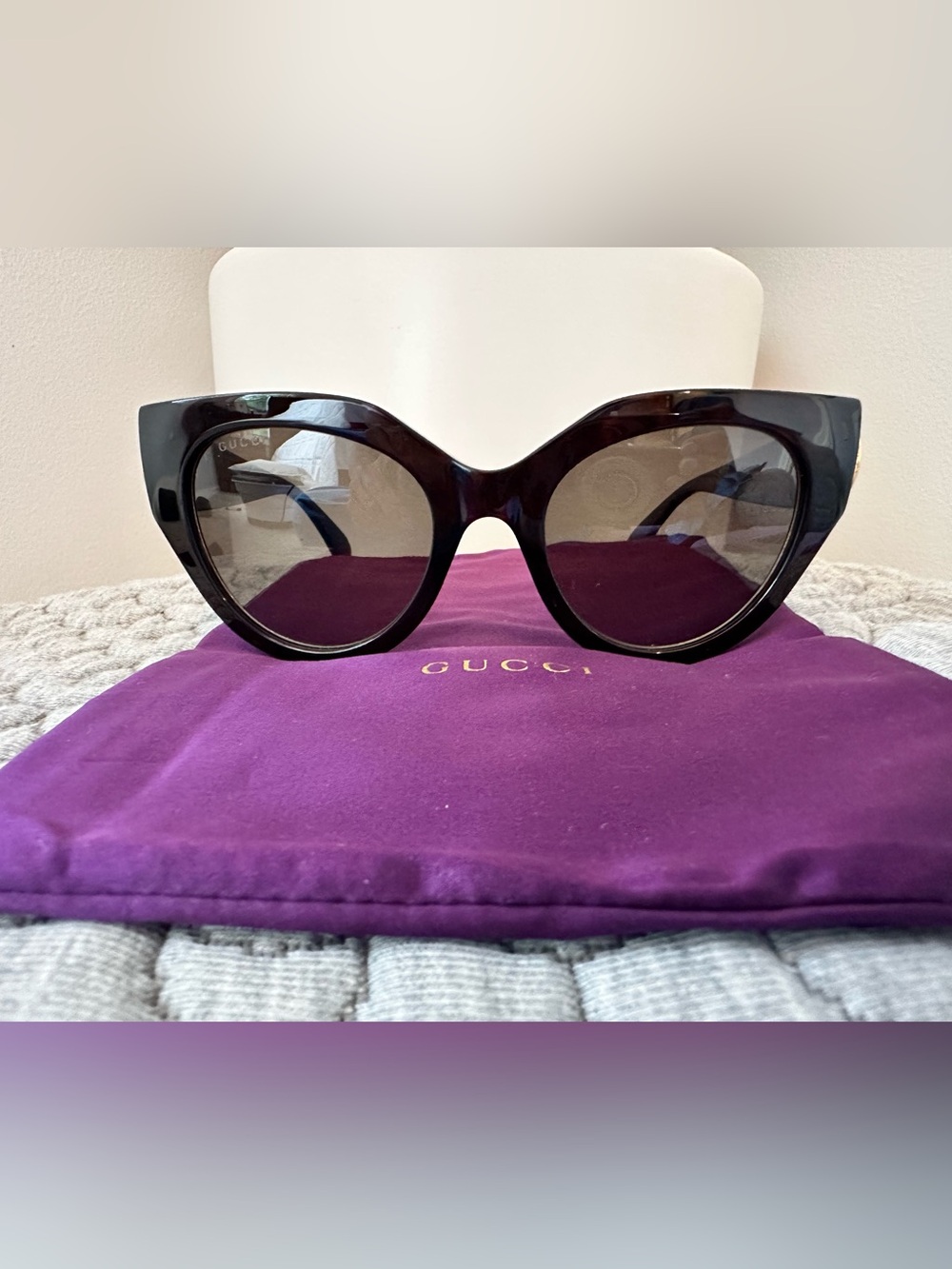 EUC💜Gucci GG1408S Cat Eye Sunglasses